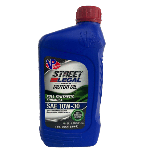 Aceite VP Racing Lubricante mezcla sintética VP Street 10W 30 Legal